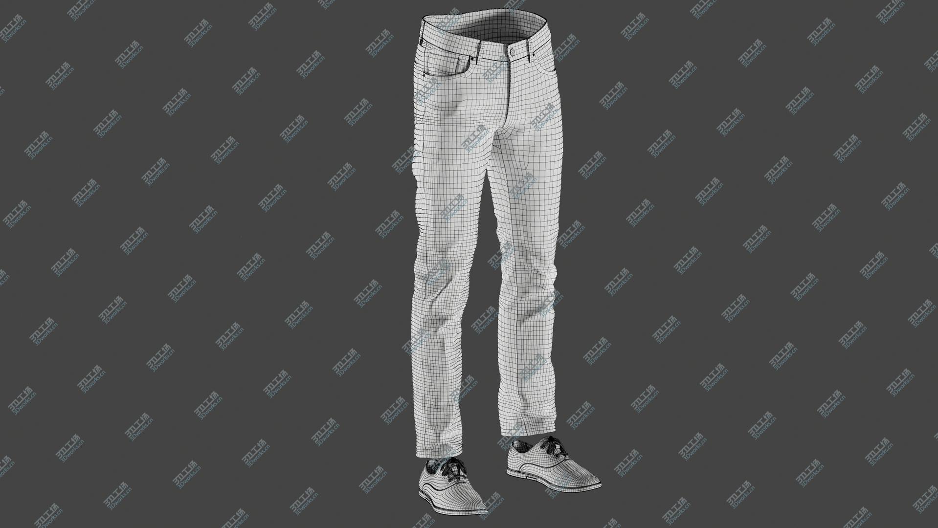 images/goods_img/202104023/Men's Pants with Shoes 3D model/5.jpg